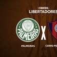 Palmeiras x Cerro Porteño, AO VIVO, com a Voz do Esporte, às 17h30