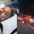 Ex-deputado é arremessado de moto após ser atingido por carro no Rio; motorista fugiu sem prestar socorro