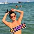 Laura Keller reage a críticas por fazer topless na Europa: 'Se eu puder, vou botar esses peitos lindos para fora'