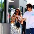 F1: Leclerc passa férias na Sardenha e rumores sobre gravidez de esposa Alexandra aumentam