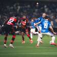 A publicação do Flamengo após o empate contra o Cruzeiro, pela Libertadores