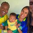 Vídeo do filho de Carol Peixinho e Thiaguinho pedindo rúcula viraliza: 'Viciado'