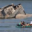 Os arqueólogos não conseguem acreditar no que a seca do Danúbio revelou: barcos nazistas, bombas, uma moto e até um mamute