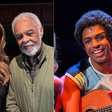 Gilberto Gil conhece ator que o interpreta nos palcos em encontro exibido com exclusividade pelo 'Fantástico'
