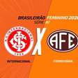 Internacional x Ferroviária: onde assistir, escalações e arbitragem