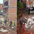 Prédio desaba na Grande SP e deixa feridos; vídeo registra momento em que adolescente é encontrada