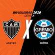 Atlético x Grêmio, AO VIVO, com a Voz do Esporte, às 14h30