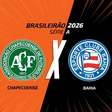 Chapecoense x Bahia, AO VIVO, com a Voz do Esporte, às 9h30