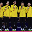 Brasil conquista ouro inédito no Mundial de ginástica rítmica com maior nota do ano