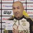 Leonardo Jardim é sincero ao falar sobre a arbitragem após Flamengo x Mirassol