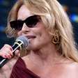 De óculos de sol no 'Domingão', Rita Guedes choca ao expor motivo: 'Dentro do olho'