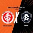 Inter x Remo, AO VIVO, com a Voz do Esporte, às 18h30