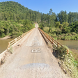 Mulher é encontrada morta presa a pilar de ponte