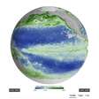 Imagens da Nasa mostram impacto do El Niño sobre a vida marinha no Pacífico