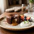 Petit gateau de doce de leite fit: fácil, cremoso e caseiro