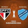 São Paulo x Bolívar, AO VIVO, com a Voz do Esporte, às 20h