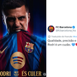 Tradução automática do X faz post do Barcelona virar ofensa a Rodri