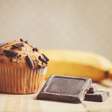 Muffin de banana com chocolate saudável: fácil e irresistível