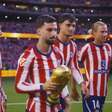 Atlético de Madrid homenageia campeões mundiais antes da estreia em La Liga