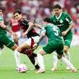 Palmeiras e Flamengo praticamente empatam na disputa pelo título do Brasileirão