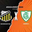 Novorizontino x América-MG: onde assistir, escalações e arbitragem