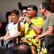 Em discurso em BH, Flávio Bolsonaro diz que sua candidatura é 'ameaça' para o 'sistema': 'Todo mundo contra a gente'