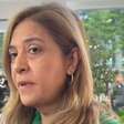 Reação de Leila Pereira ao ver escudo do Vasco viraliza; vídeo