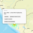 Terremoto de magnitude 6,7 é registrado no Peru