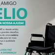 A luta de Hélio por uma cadeira de rodas adaptada: solidariedade em ação