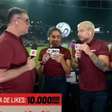 Repórter da ESPN leva bolada ao vivo antes de jogo do Corinthians; vídeo