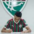 Fluminense assina contrato profissional com Luan Riquelme