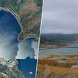 Em 2008, a Espanha encheu de água uma mina de carvão com 300 metros de profundidade quatro anos depois, ela se tornou o maior lago artificial do país