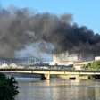 Incêndio atinge fábrica de fertilizantes no Porto do Recife