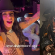 Ana Castela vai à festa e rasga a calça após show em Barretos: 'Busca a linha'