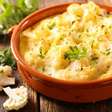Couve-flor gratinada na airfryer: fácil, cremosa e leve