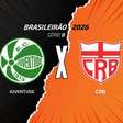 Juventude x CRB: onde assistir, escalações e arbitragem