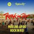 Spotify revela seu 'match' com line-up do Rock in Rio 2026