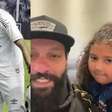 Menina de 8 anos revela que ficou famosa na escola após choro e abraço em Neymar