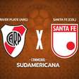 River Plate x Santa Fe, AO VIVO, com a Voz do Esporte, às 20h