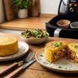 Cuscuz recheado na airfryer: o truque para não desmanchar