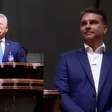 Pastor pede bênção para Flávio Bolsonaro em culto e ora por Brasil livre das 'garras de Satanás'