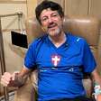Lito Sousa se declara ao Palmeiras do hospital e diz que aprendeu com o clube a 'não desistir'