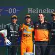 F1: Alex Brundle alerta Mercedes sobre ameaça da McLaren