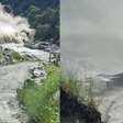 Vídeo mostra momento em que avalanche avança e provoca fuga desesperada em hidrelétrica no Nepal