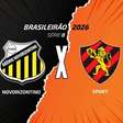 Novorizontino x Sport, AO VIVO, com a Voz do Esporte, às 19h