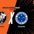 Vasco x Cruzeiro: onde assistir, escalações e arbitragem
