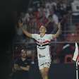 A declaração de Gustavo Santana após marcar seu primeiro gol pelo São Paulo