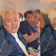 Aos 99 anos, idoso realiza o sonho de viajar de avião pela primeira vez: 'Que emoção'
