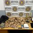 Polícia apreende mais de 1,9 quilo de maconha durante ação do 15º BPM em Canoas