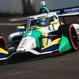 Caio Collet disputa maratona de duas provas no oval de Milwaukee da Indycar neste domingo após paralisação da primeira corrida pela chuva